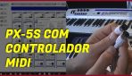 Como Controlar O PX-5S Com Controlador MIDI | Casio Privia PX-5S